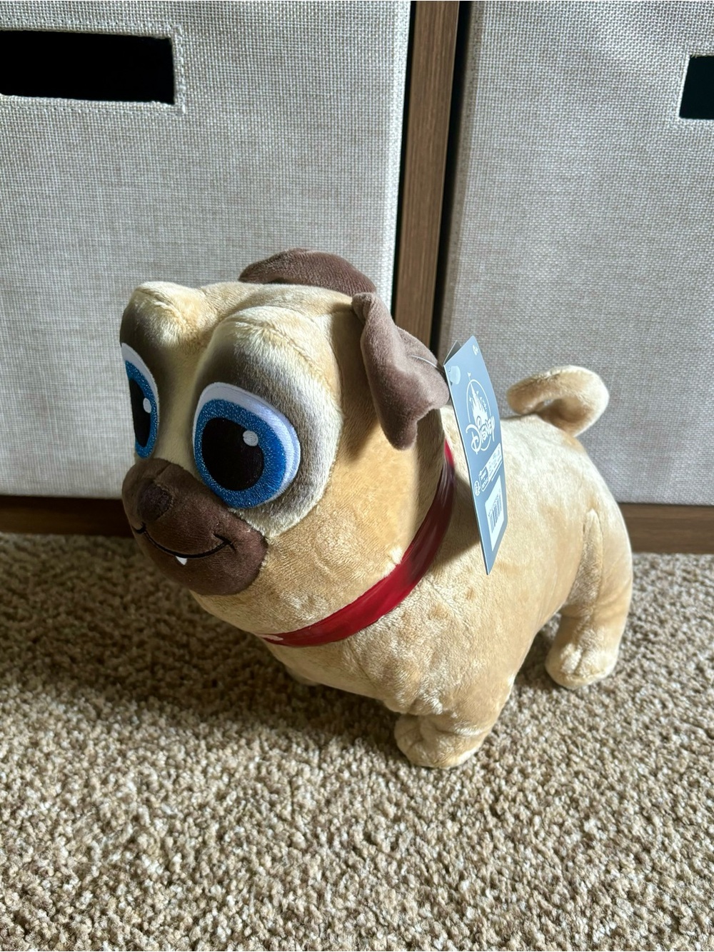 Disney Rolly Plush Pug Toy